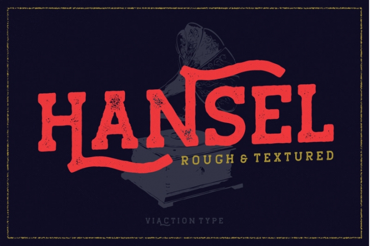 Hansel - Vintage Typeface Font Download