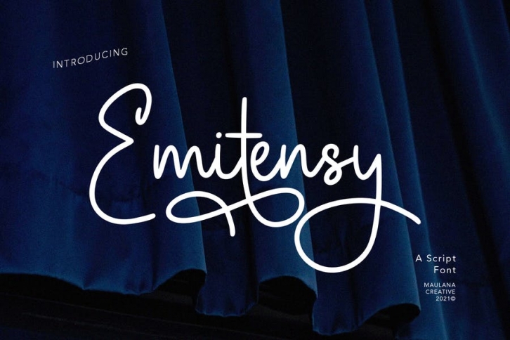 Emitensy Script Font Font Download