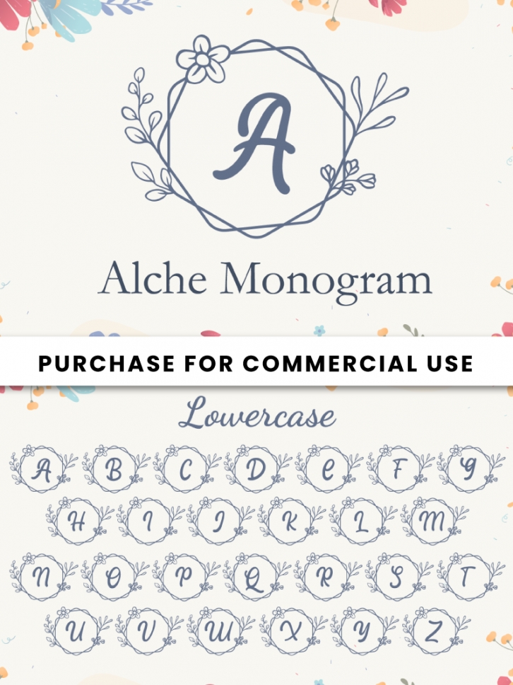 Alche Monogram Font Download