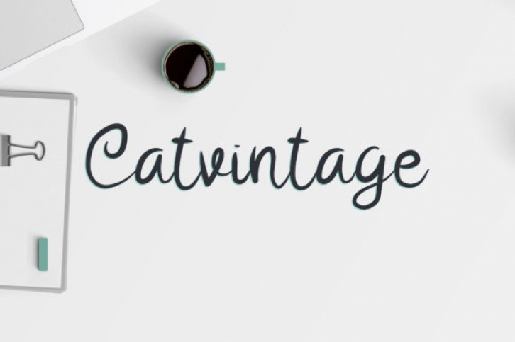 Catvintage Font Download
