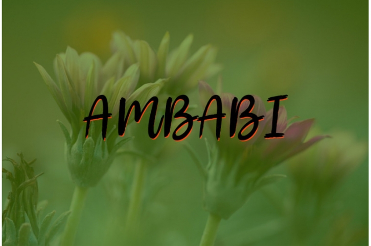 ambabi Font Download
