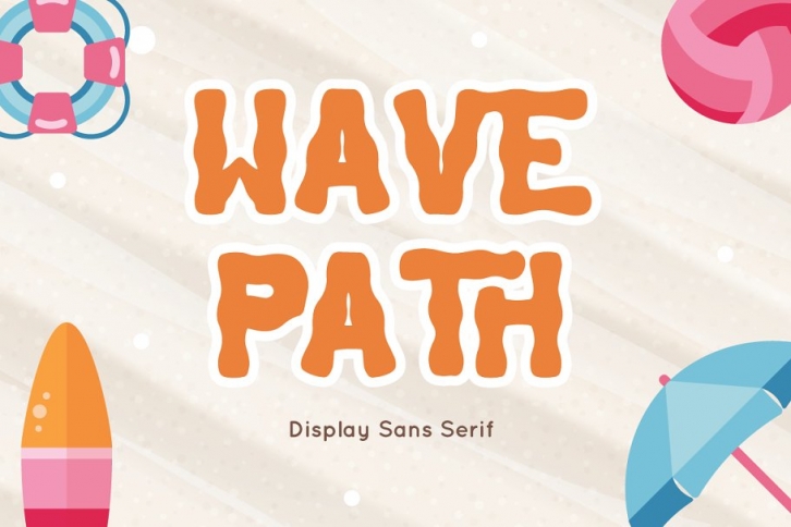 Wave Path Font Download