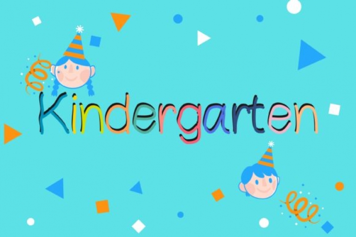 Kindergarten Font Download