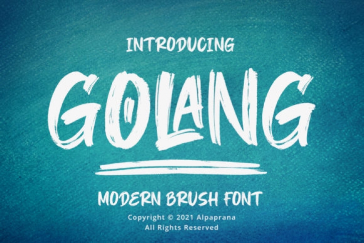 Golang Font Download
