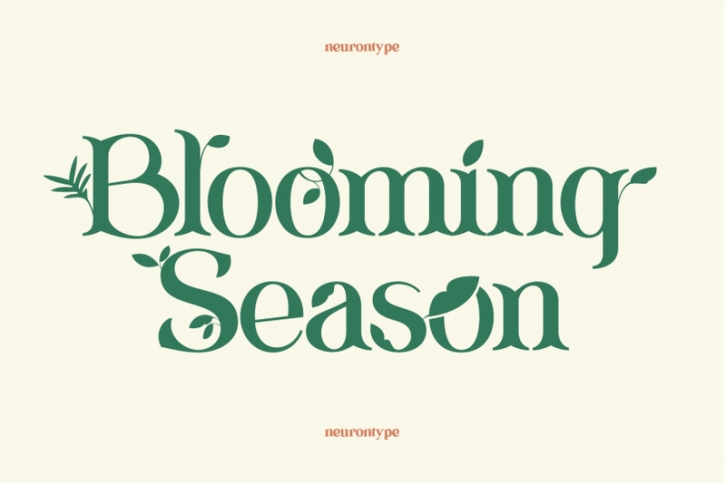 Blooming Season Font Font Download