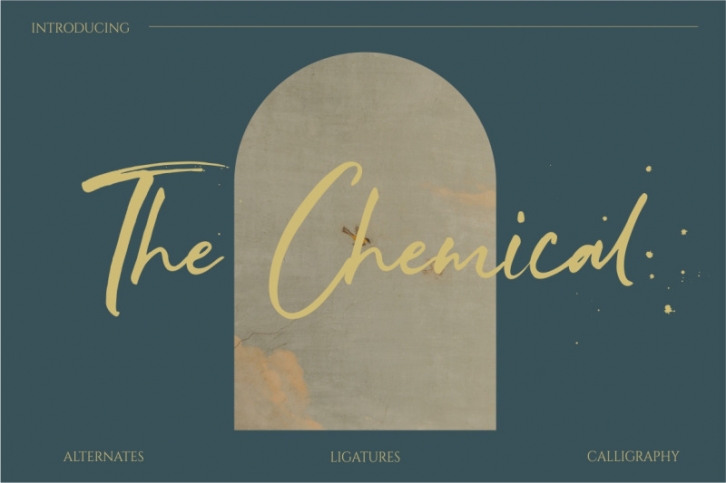 The Chemical - Brush Font Font Download