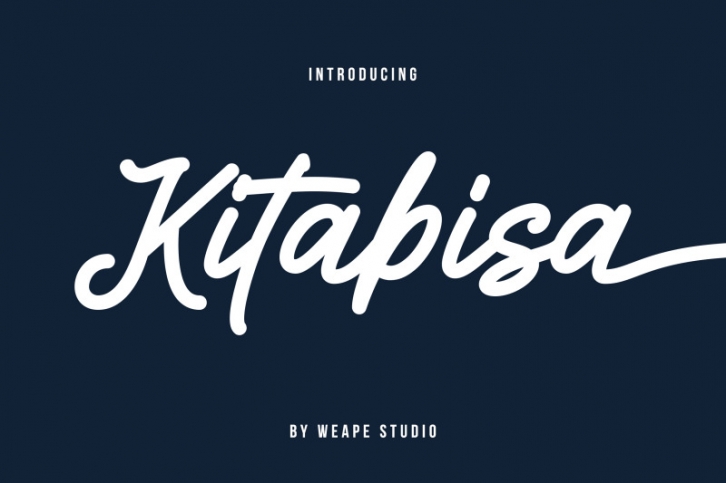 Kitabisa - Monoline Script Font Download