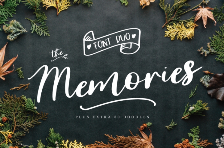 The Memories Font Duo Font Download