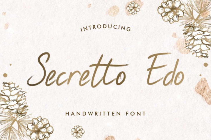 Secretto Edo Font Download