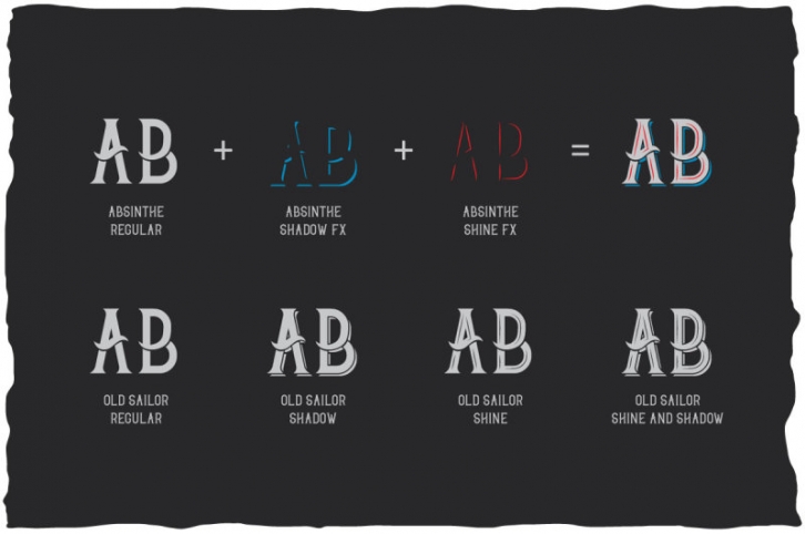 Absinthe label typeface Font Download