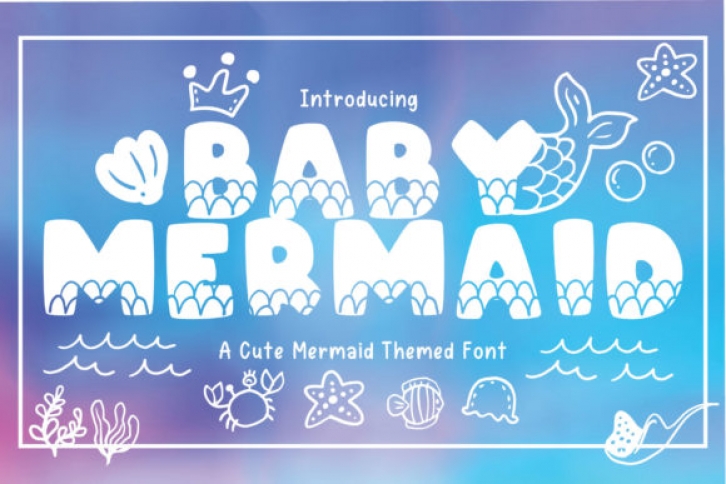 Baby Mermaid Font Download