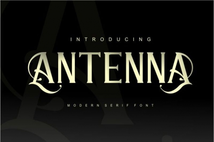 ANTENNA Font Download