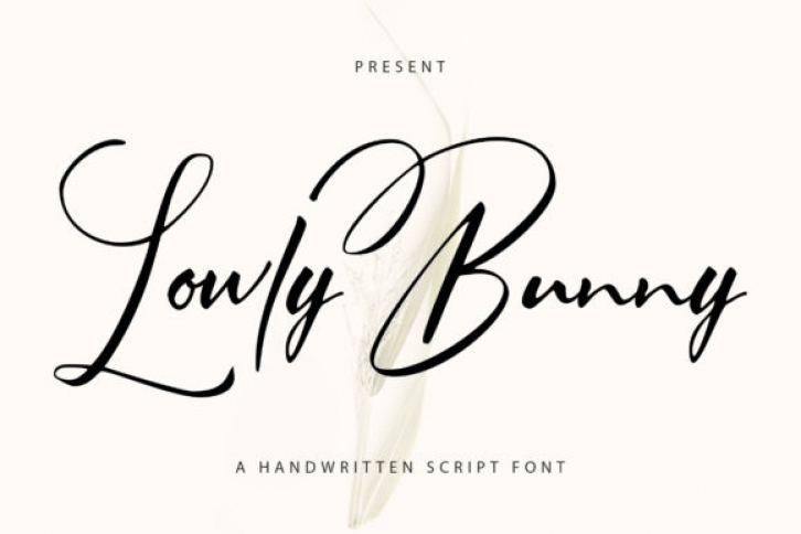 Lowly Bunny Font Download