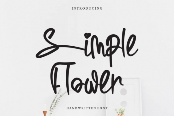 Simple Flower Font Download