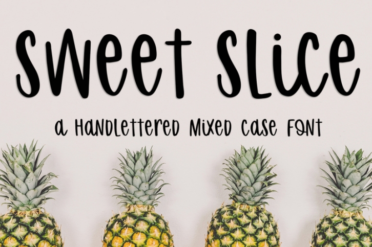 Sweet Slice Mixed Case Font Font Download