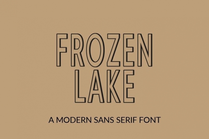 Web Frozen Lake Font Download