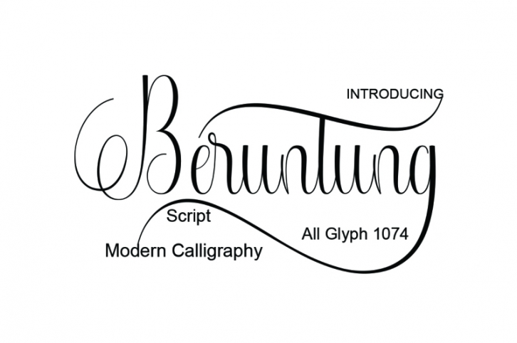 Beruntung Font Download