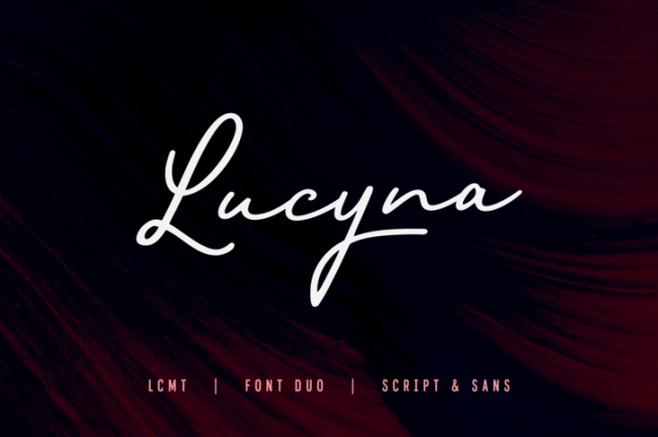 Lucyna Font Duo Font Download