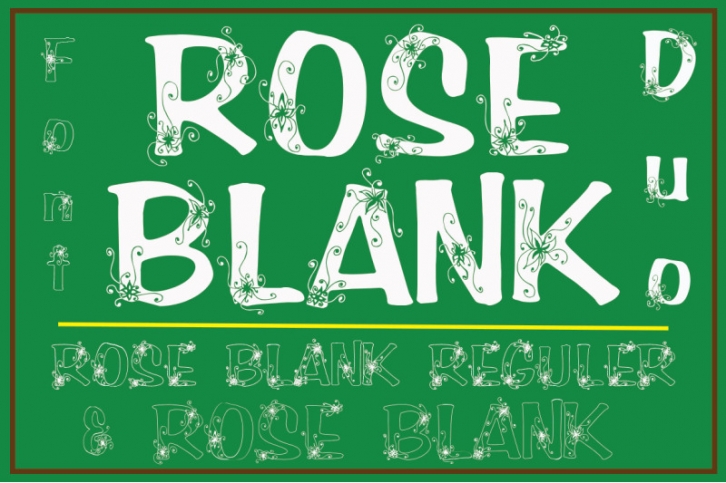 Roseblank Font Download