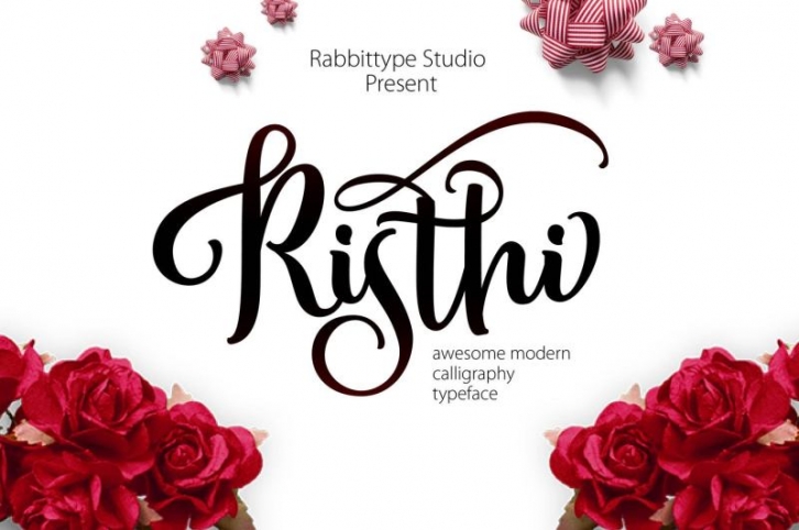 RISTHI SCRIPT OFF 75% Font Download