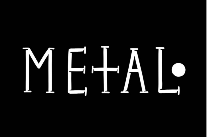 Metal Font Font Download