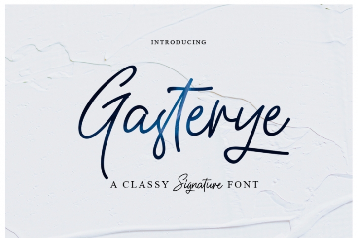 Gasterye Script Font Download