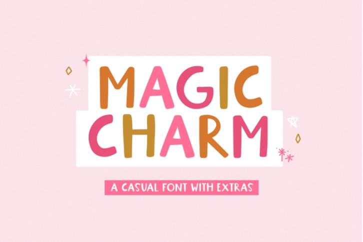 Magic Charm - Handwritten Font with Extras Font Download