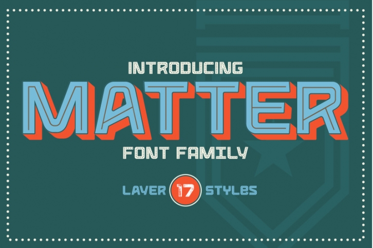 Matter Type Family Font Download