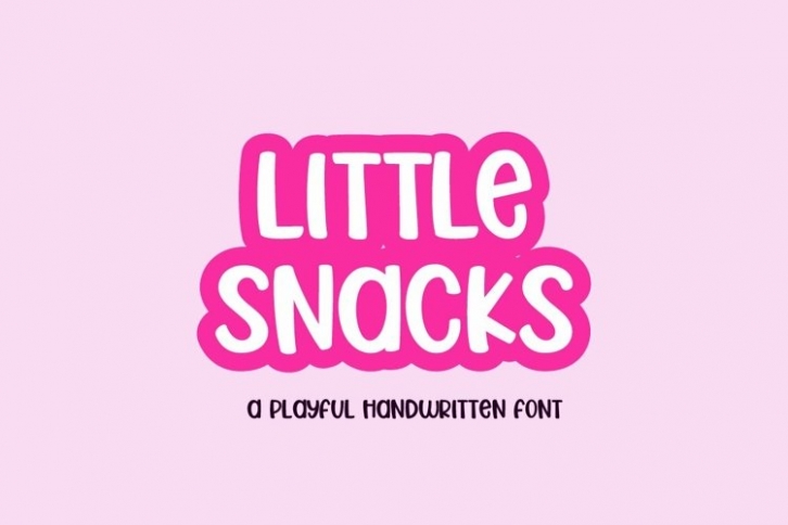 Web Little Snacks Font Download