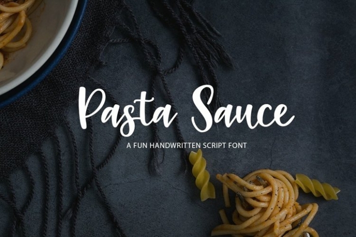 Web Pasta Sauce Font Download