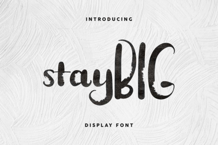 Stay BIG Font Download