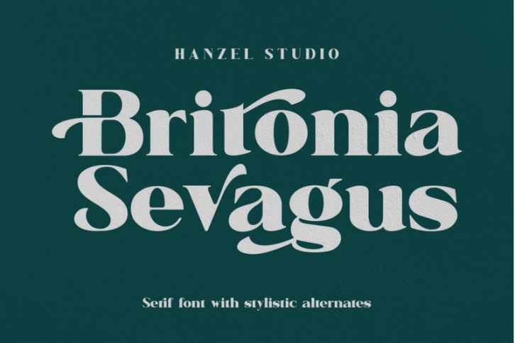 Britonia Sevagus Font Download