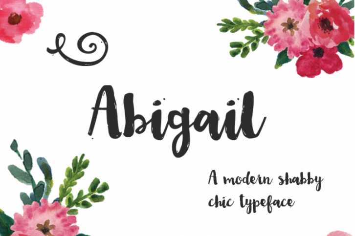 Abigail Brush Script Font Download