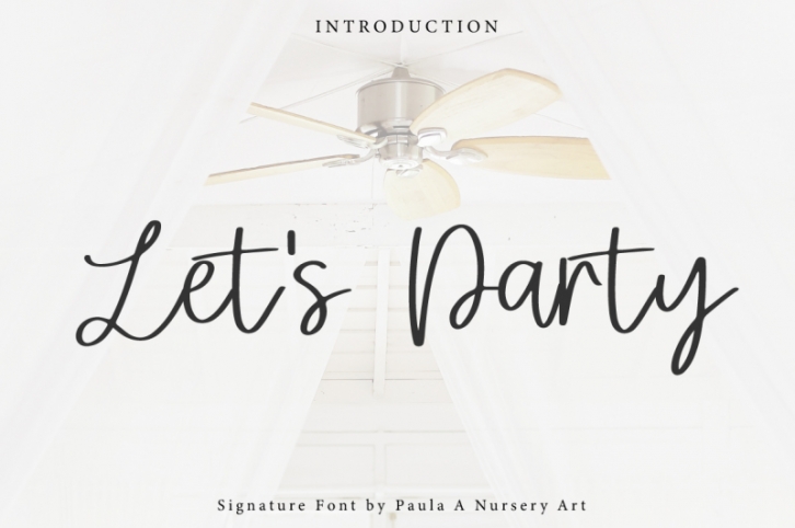 Let's Party Font Download