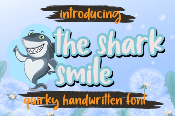 The Shark Smile Font Download