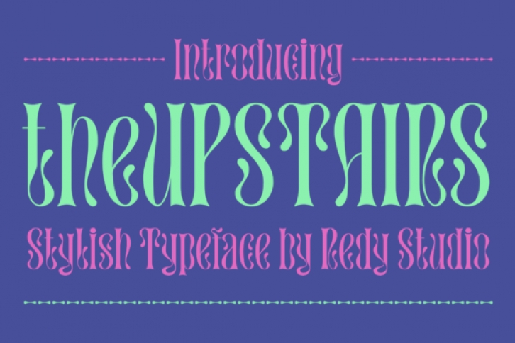 TheUpstairs Font Download