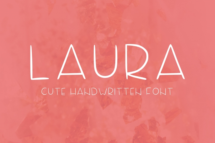 Laura handwritten Font Download