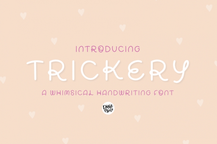 TRICKERY Handwriting Font Font Download