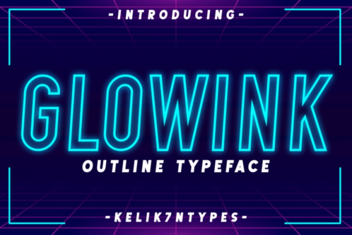 Glowink Font Download