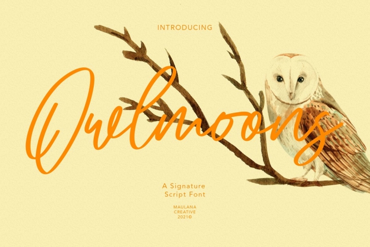 Owlmoons Signature Font Download