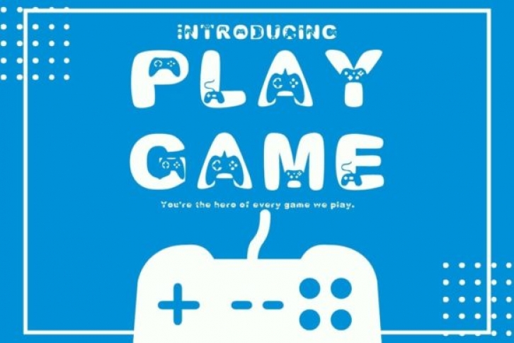 Play Game Font Download