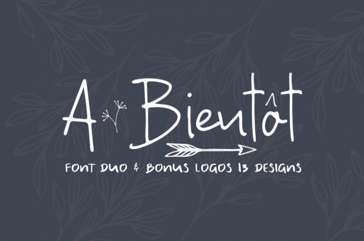 A Bientot Font Download