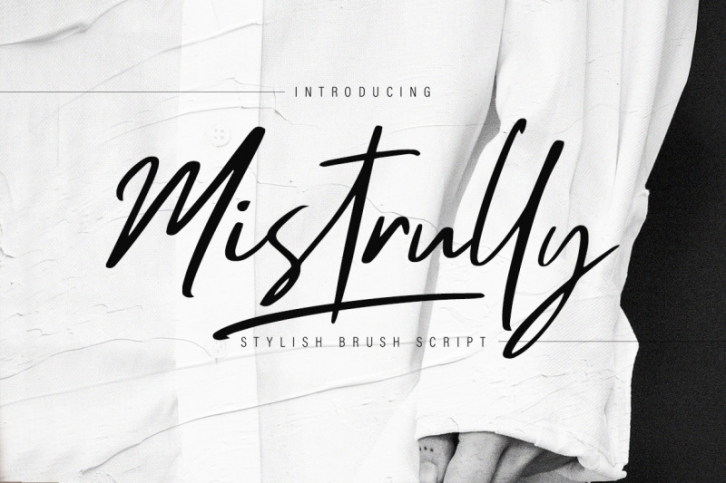 Mistrully Brush Script Font Download