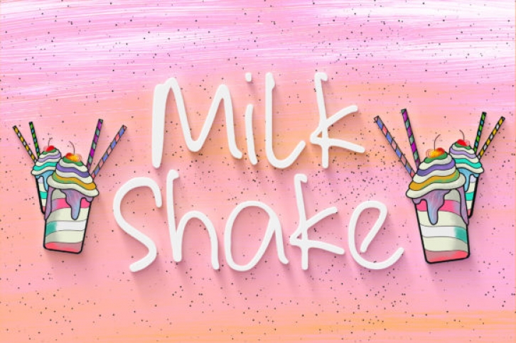 Milkshake Font Download