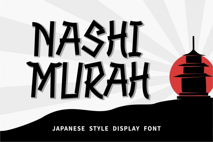 NASHI MURAH Font Download