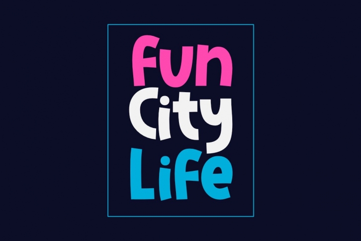 Fun City Life Font Download