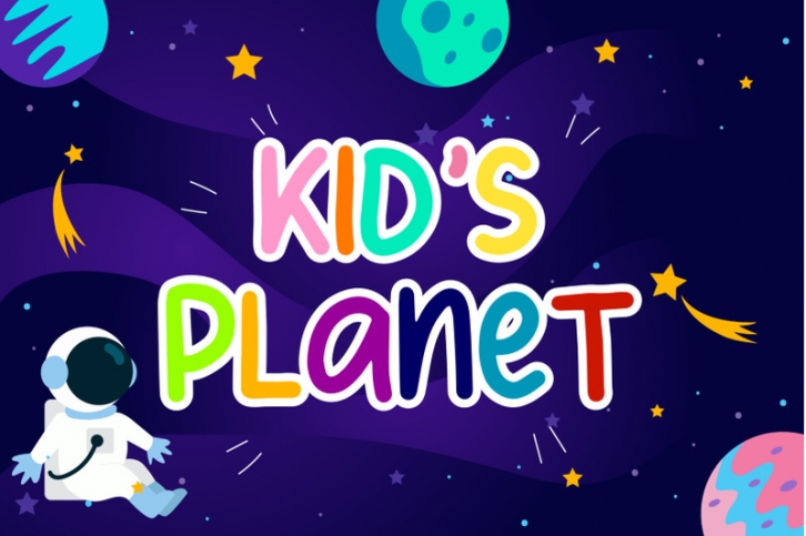 kid's Planet Font Download