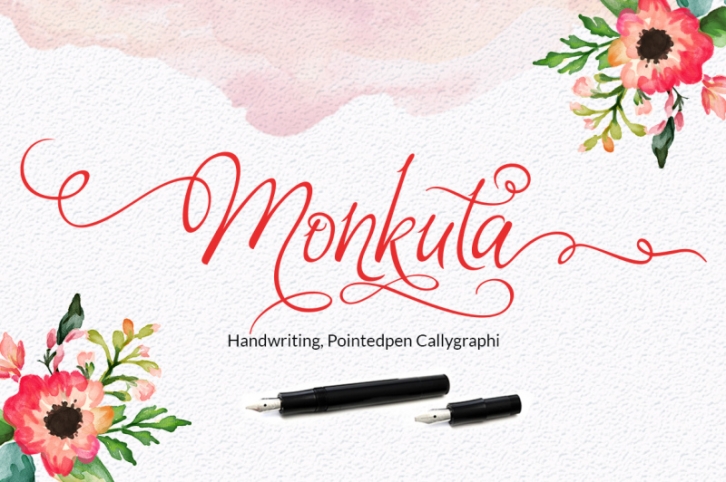 Monkuta script Font Download