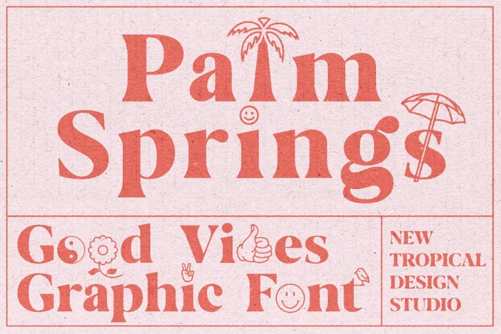 Palm Springs Graphic Font Download