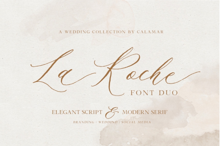 La Roche Font Duo Font Download